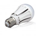 E27 12W 24x2835SMD 900LM 6000-6500K Cool White Light LED Ball Bulb (85-256V)